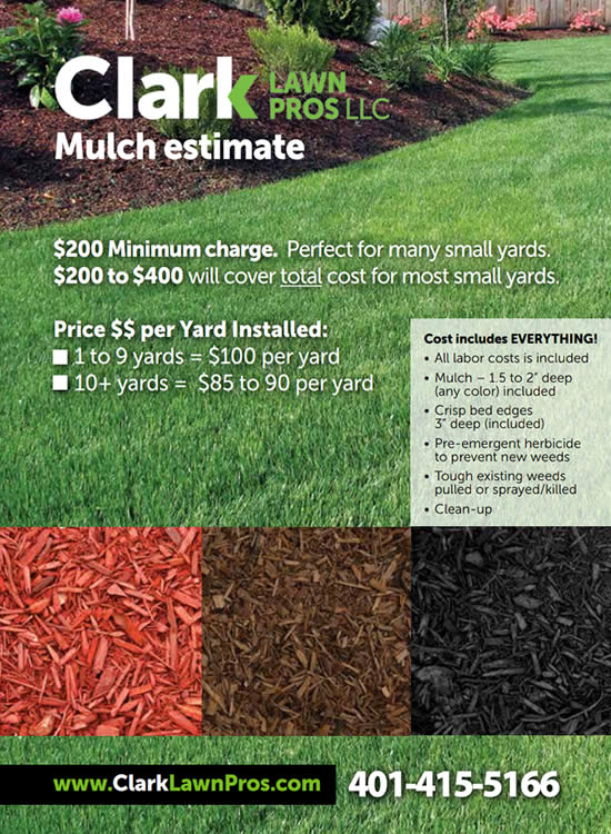 Pro Mulching Services Coventry, RI Serving Coventry, Cranston